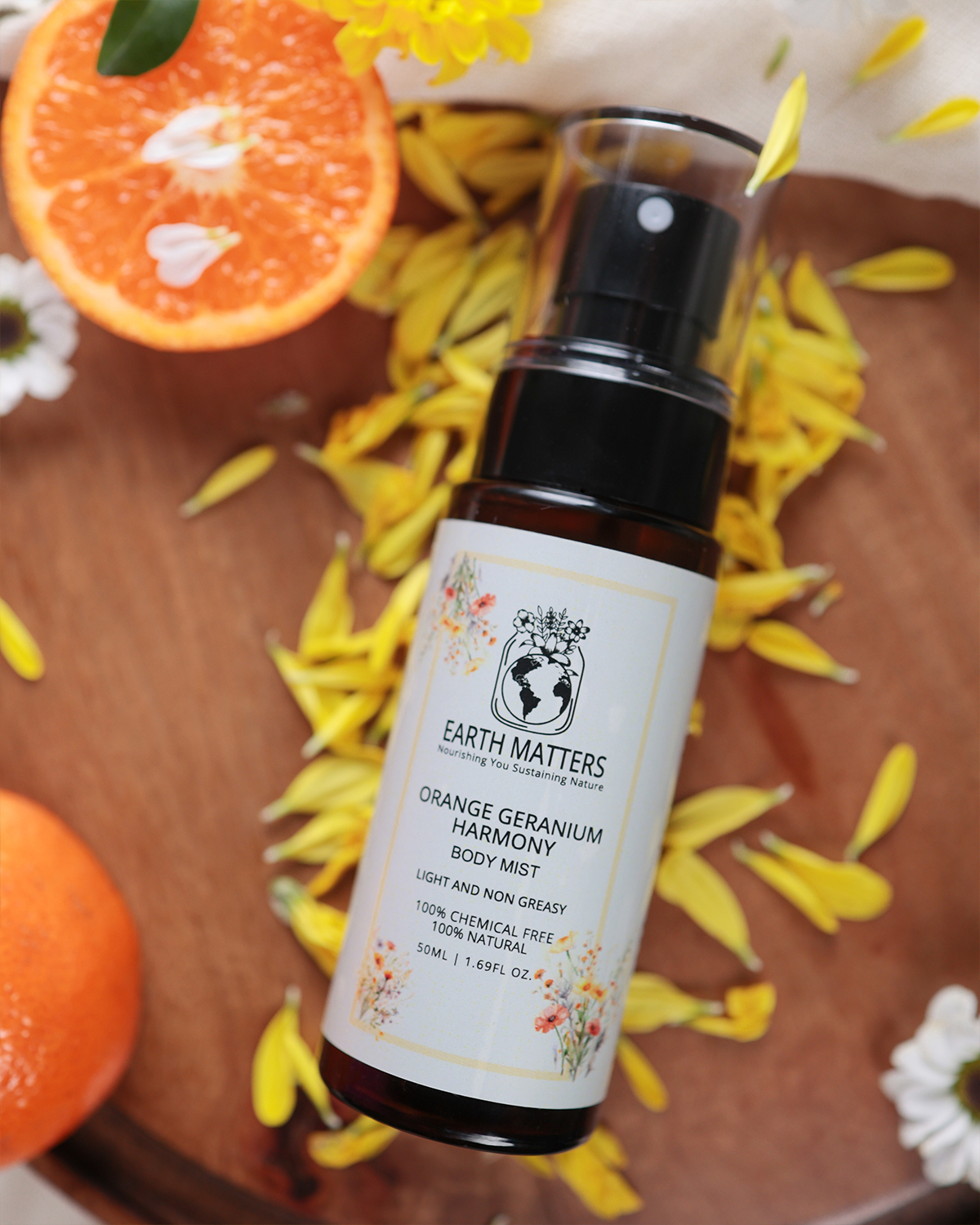 Orange Harmony Body Mist - oily skin