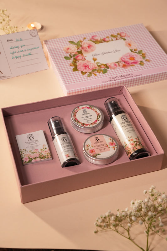 Rose Garden Dew Gift Box (Set of 5)