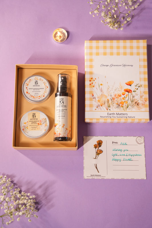 Orange & Geranium Harmony Gift Box (Set of 3)