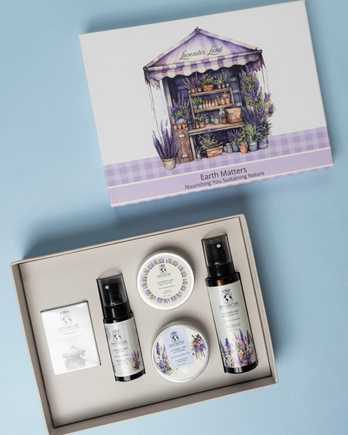 Lavender Land Gift Box : (Set of 5)