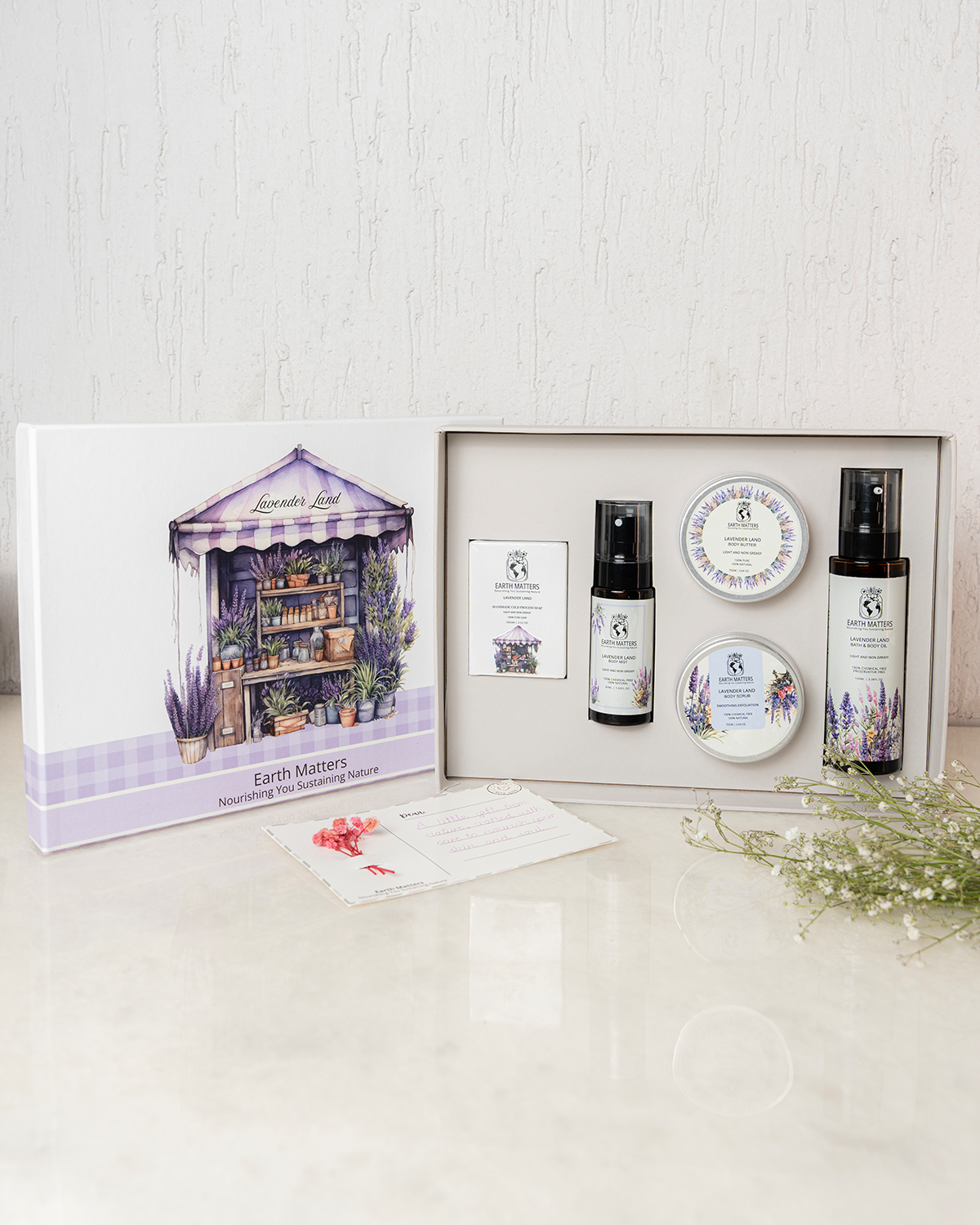 Lavender Land Gift Box : (Set of 5)